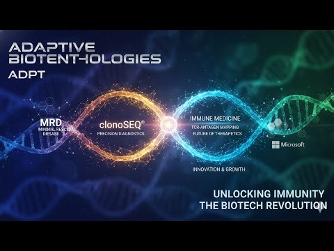 어댑티브 바이오 (ADPT): ARK 캐시 우드가 선택한 '면역 혁명'을 꿈꾸는 기업, 미래 의학의 나침반?, 마이크로소프트와 협력 미래 비전 심층분석