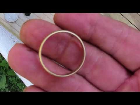 Minelab CTX 3030 Demos - 2 Patterns - Gold Rings and Nails -- Smooth Audio Selected