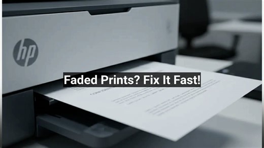 Why Is My HP LaserJet Printing Faded Text? (Quick Fix Guide)