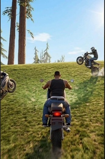 GTA SAN ANDREAS STUNTS #shorts