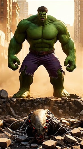 When an Alien Pretends to Be Hulk… Spider-Man Strikes Back!”