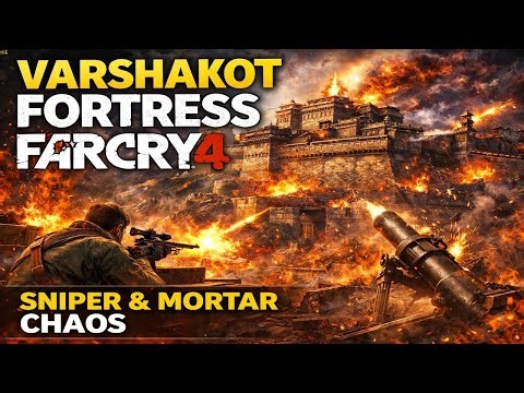 Far Cry 4 | Varshakot Fortress | Outpost Master – Sniper & Mortar Domination