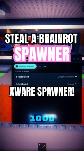STEAL A BRAINROT SPAWNER SCRIPT! | SPAWN ANY BRAINROT - USE BEFORE PATCH! #shorts #youtubeshorts