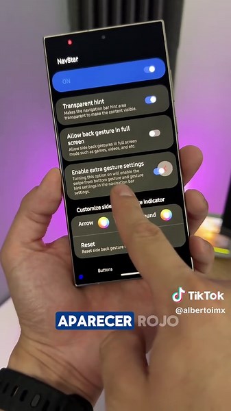 Personaliza tu Galaxy S24 Ultra con NavStar