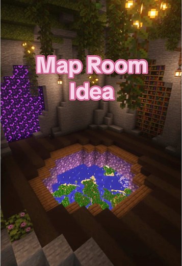 Epic Minecraft Map Room Build Tutorial