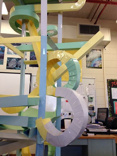 Paper Roller Coasters :)