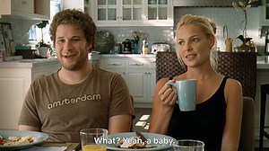 yes that's exactly where babies come from 😅 Knocked up is now playing! (rated R only for parents) | Netflix Family