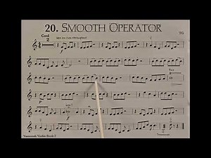 20 Smooth Operator piano accompaniment at rehearsal speed