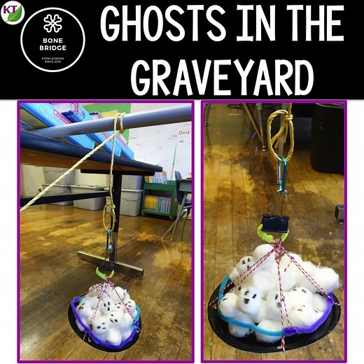 Ghosts in the Graveyard Halloween STEM Challenge - STEM Challenges