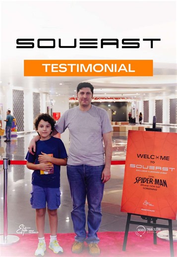The best experiences are the ones we share with family. 🧡 Hear from a member of our SOUEAST family as he shares his experience with the #SOUEAST S09 and the feature he enjoys most. We’re glad you enjoyed the S09 and your time at our event. Thank you for being part of the SOUEAST community. أجمل التجارب هي التي نشاركها مع العائلة. 🧡 S09 استمعوا إلى أحد أفراد عائلة سوإيست وهو يشاركنا تجربته مع #سوإيست S09 والميزة التي يستمتع بها أكثر. يسعدنا أنكم استمتعتم بتجربة وبوقتكم في فعاليتنا. شكرًا لكونكم