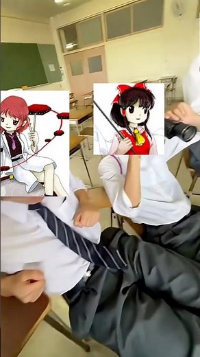 もんた界隈 #東方 #輝針城 #堀川雷鼓 #博麗霊夢 #九十九弁々 #九十九八橋 #わかさぎ姫 #少名針妙丸 #鬼人正邪 #鬼人正邪 #赤蛮奇 #もんた界隈