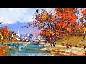 # [유화그리기] #유화기초배우기동영상 #유화강좌[눈으로배우는 그림]