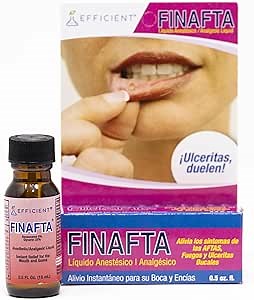 Oral anesthetic Treatment for Canker sores and Mouth and Gum irritations