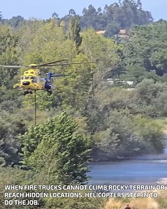 638K views · 1.2K reactions | Firefighting Helicopters Save Forests Fast #AerialSupport #WildfireControl #RescueFl | Brahmastra | Facebook