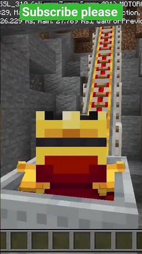 Insane Roller Coaster Ride in Minecraft 🎢 | Epic Build & Adventure #Minecraft #RollerCoaster