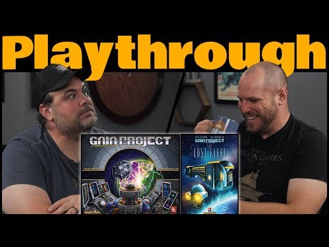 Gaia Project + The Lost Fleet Exp Play Through | The Game Haus