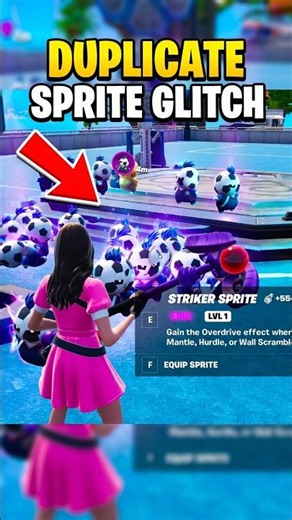 How To Duplicate Sprites In Fortnite!😳 (GLITCH)