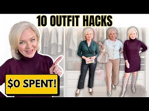 10 Holiday Outfit Hacks for Midlife: Styling Sweaters, Jackets & Dresses From Your Closet ($0!)