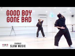 TXT - 'Good Boy Gone Bad' - Dance Tutorial - SLOW MUSIC + W/MIRROR (CHORUS)