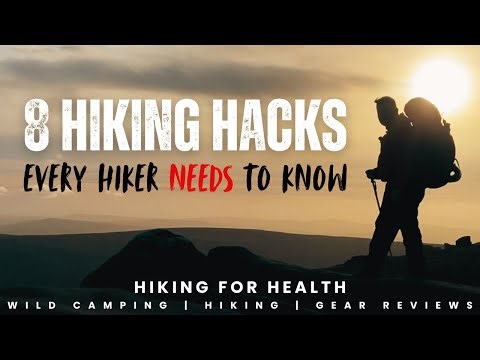 8 Hiking HACKS that Every Hiker NEEDS to Know #hikingtips #outdooradventure #backpacking