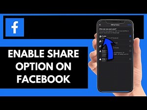 How To Enable Share Option On Facebook