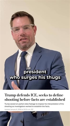 Jenna King on Instagram: "BREAKING OUT OF CALIFORNIA, 4TH LARGEST ECONOMY IN THE WORLD, GAVIN AND ERIC RESPOND TO ICE. #renee #ICE #CALIFORNIA #BREAKING @ericswalwell @cagovernor Eric Swalwell incoming!!"