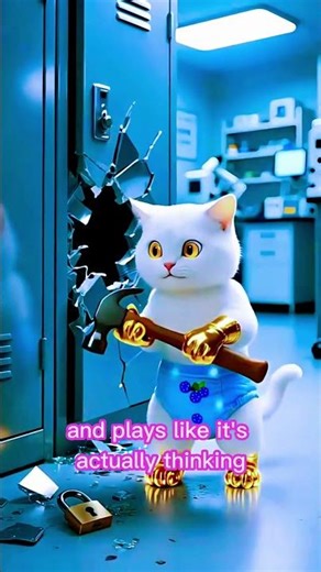 This AI Cat Has a Mind of Its Own 😺🤖 | The Future of Virtual Pets#shortfeed