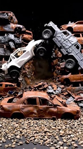 Miniature Off-Road Buggy's Epic Junkyard Challenge! 🚧🚗