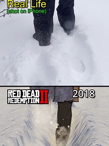 Is Red Dead Redemption 2 more realistic than REAL LIFE? #comparison #rockstargames #reddeadredemption2 #rdr2
