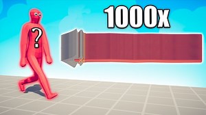 随机单元vs 1000x运算扬声器-TABS完全精确的战斗模拟器