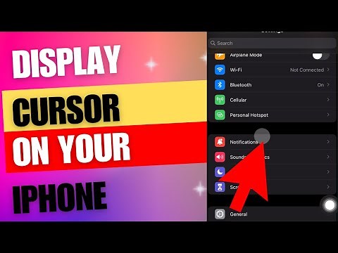 How to show touches or cursor while screen recording on iphone