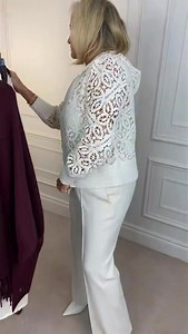 ✨ New Arrivals from Monari ✨ Jenny’s outfit — Lace jacket : https://jennys.ie/products/lace-hooded-jacket-sandshell-808135-130s Cami vest with diamanté trim : https://jennys.ie/products/satin-vest-top-sandshell-808141-130s Cambio “Farah” wool pant : https://jennys.ie/products/farah-wool-pant-almond-butter-034206-038 Marc cain boots : ON THE RAIL : Farah wool pant in black : https://jennys.ie/products/farah-wool-pant-black-034206-099 One size burgundy knit : https://jennys.ie/products/fringe-cape