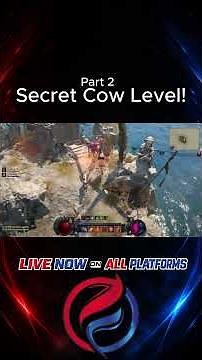 Secret Cow Level - Pt.2 #d4 #diablo4 #lordofhatred #cowlevel #secret #guide #warlock #barbarian