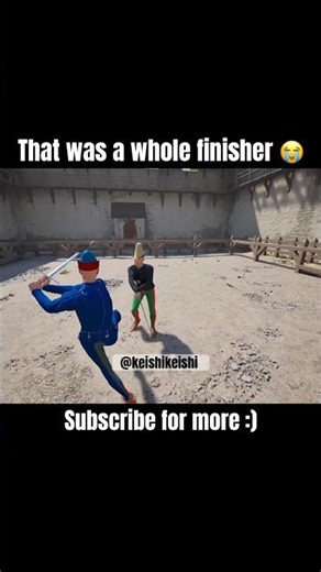 That was a whole finisher 😭 | Half Sword Demo