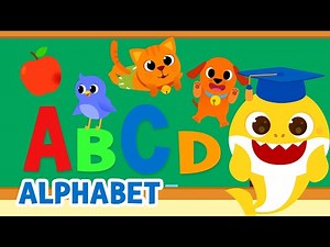ABC Song with Baby Shark | Learn Alphabet & Phonics Fun | 15-Minute Learning with Baby Shark
