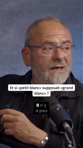 🤔 Petit blanc vs grand blanc: qui a vraiment le pouvoir? 🤷‍♂️ Dites-nous en com! #Identité #Privilège #france #public #fyp