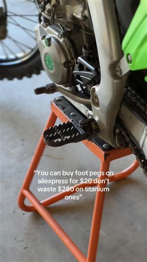 Upgrade Your Ride with Premium Titanium Foot Pegs