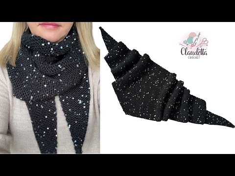 Easy Shawl Knitting For Beginners / Selah Shawl
