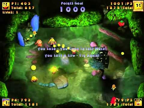 pacman all stars gamplay