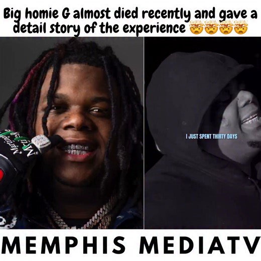Memphis media | Big homie G almost died recently and you can tell it changed him by his lyrics 🔥🔥🔥🔥 | Instagram