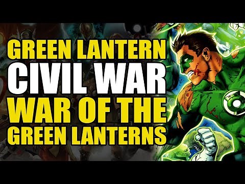 The Green Lantern Civil War: War of The Green Lanterns Part 1 | Comics Explained