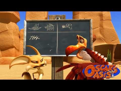 Popy Challenges Buck to a Volleyball Match | Oscar's Oasis Funny Kids Cartoons