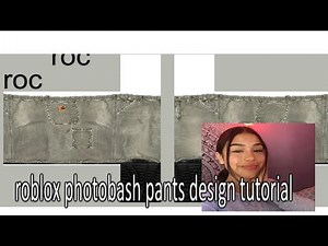 roblox photobash pants design tutorial