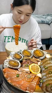 Homemade Salmon and Shrimp Paste #homemade #salmon #shrimp #asmr #mukbang #koreanfood | Mukbang ASMR