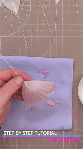 Wafer Paper Peony Without Cutters 🌸 Beginner Friendly Cake Tutorial
