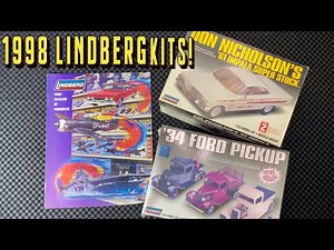 Lindberg 1998 Model Kit Catalog Tour + Kits From My Collection