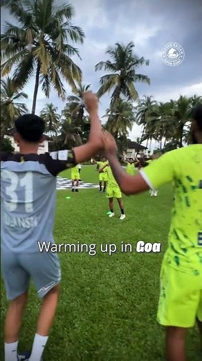MBSG players warm up in Goa ahead of the AIFF Super Cup 2025-26