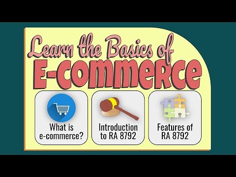 Learn the Basics of E-commerce