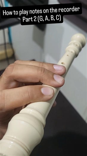 | Beginner Recorder Lesson | Part 2 | #notes #recorder #easy #tutorial #howtoplay #flute #beginner