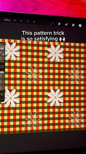Create repeating patterns in seconds 👀✨#procreatebrushes #digitalarttiktok #ArtHack
